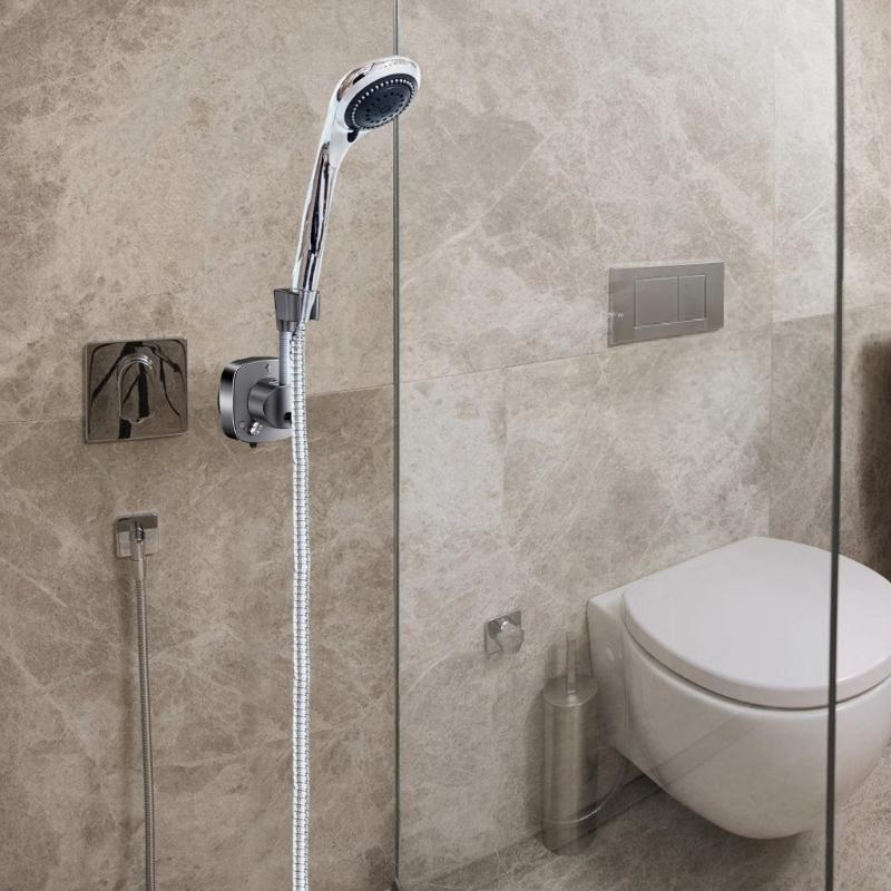 Plastic Shower Head Bracket Shower Head Holder For Perfect Water Direction Control In Bathroom For Kids And Small Animal