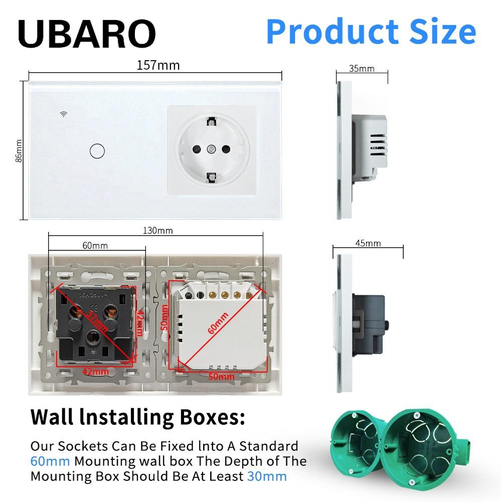 

USB Charging Socket Glass Frame Socket Smart Home Ecosystem Compatibility With LED Lights EU Standard Socket Easy Installation China Mainland