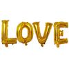 Aluminum Foil Balloons Alphabet Letter Party Supplies 16" Balloons for Birthday Wedding Valentine's Decoration