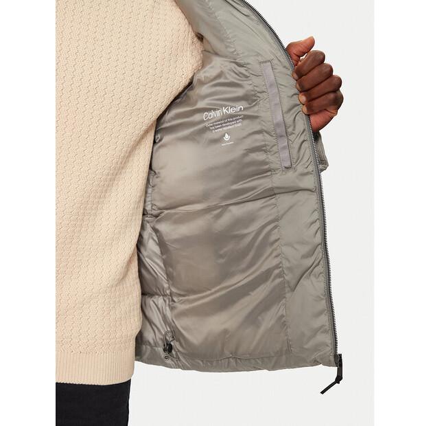 Calvin Klein K10K113476 Gray Regular Fit Down Jacket
