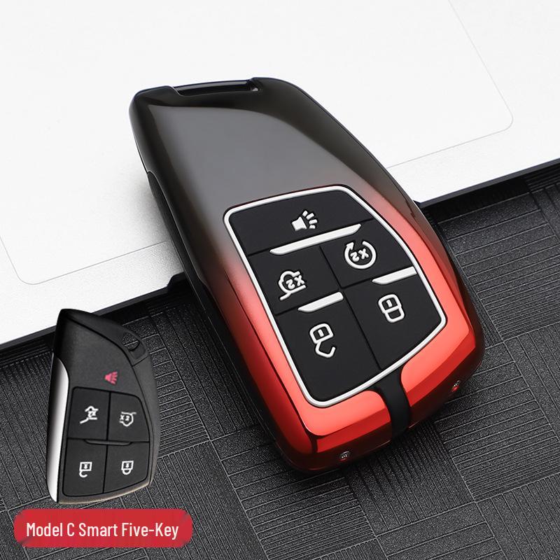 Buick Encore-S Key Case: Fashionable Car Key Bag with Buckle and Remote Shell Design