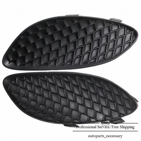 Pair Front Bumper Fog Light Cover Bezel Trim For 2017- Mercedes CLA250