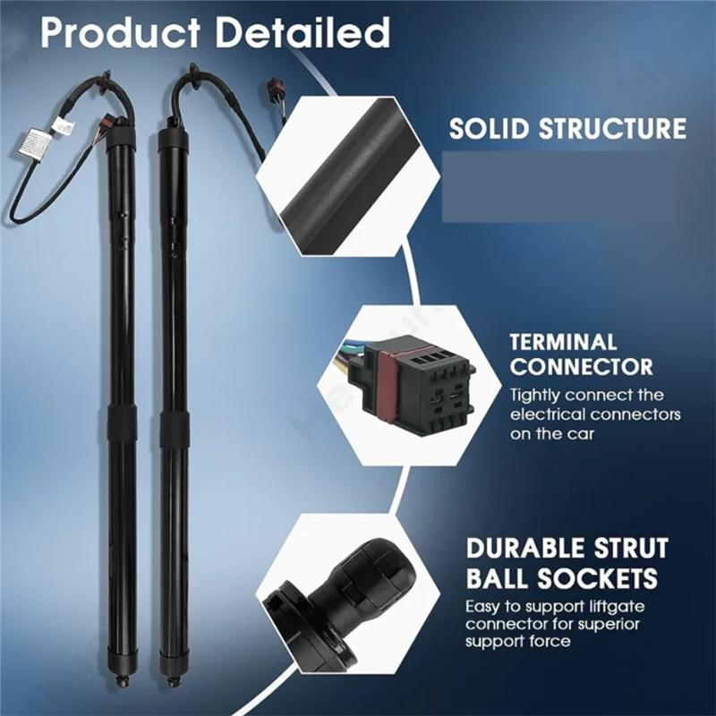 A28G-New Power Hatch Lift Support For Toyota Highlander 2014- Electric Tailgate Gas Struts 68910-09021 68920-09021