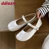 Fashion Fashion Buckle Strap Ladies Flats Mary Janes Shoes Female Shallow Footwear New In Summer Spring Women Ballet Flats Shoes