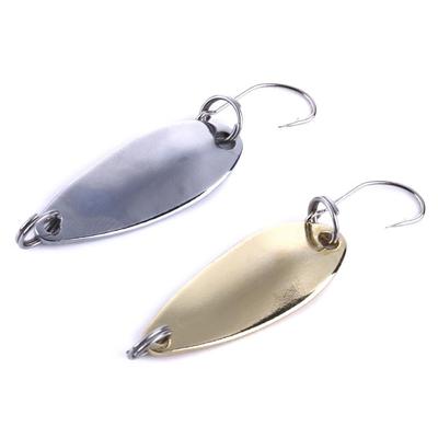 1 adet Çok Kolay Peche 2.5g mini Gümüş Metal senuelos de pesca, Tel Yem Trolling Lures spinnerbait Spinner Balıkçılık Kaşık Cazibesi