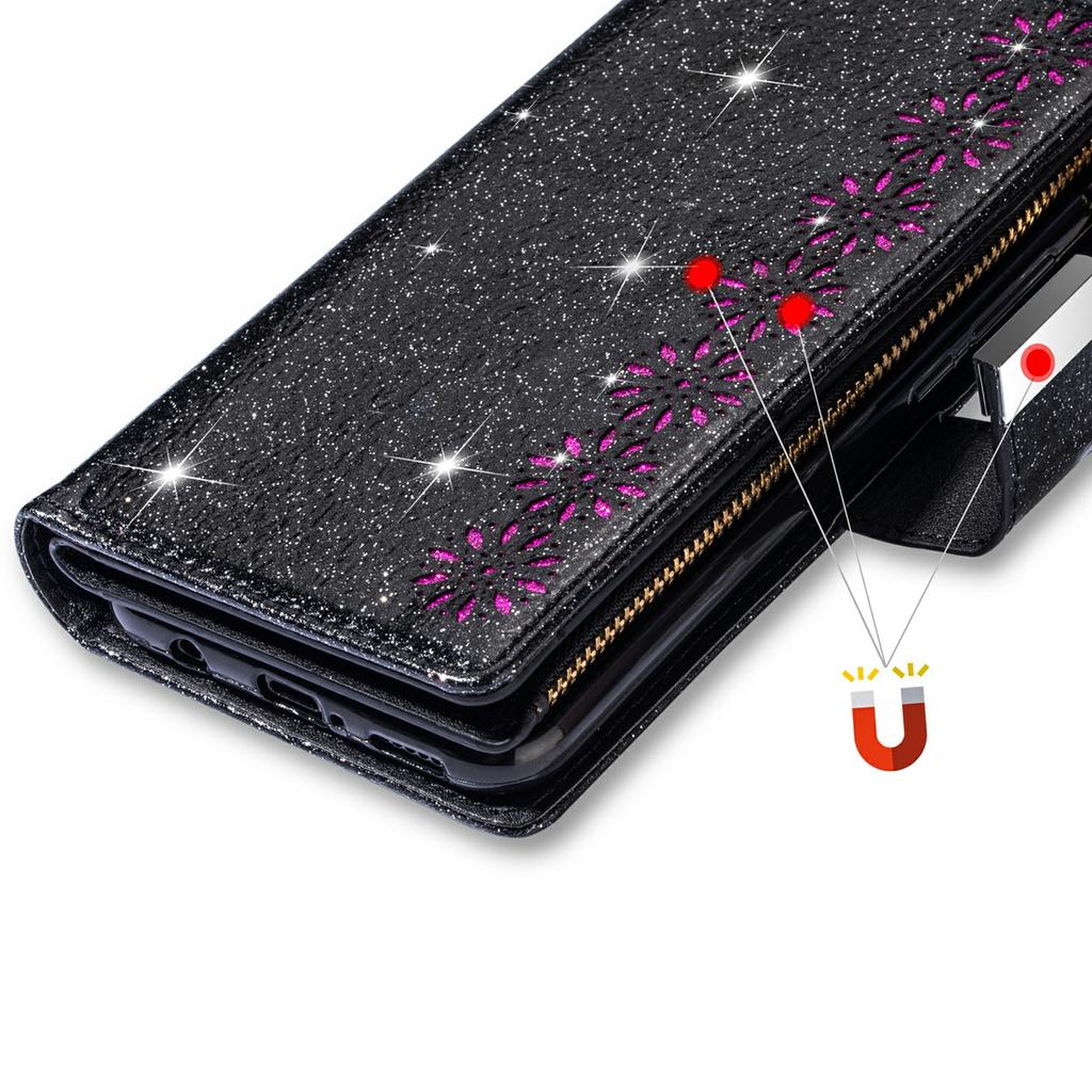 For Samsung Galaxy S25 Case Starry Sky Carving Leather Wallet Phone Cover