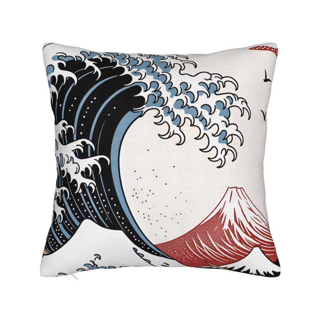 Pillow Cover Fun Daisy and Heart Print Novelty Pillow Case For Sofa Home Decoration Pillowcases