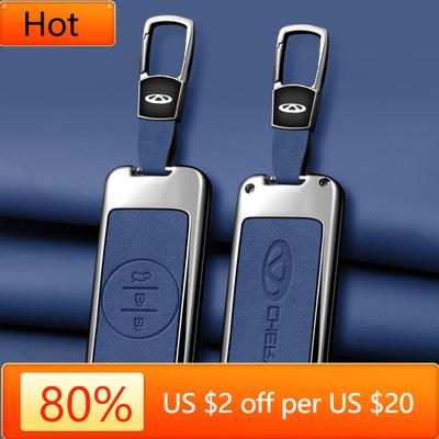 Moulures Intérieures Alliage de Zinc Coque de Protection Porte-Clé de Voiture pour Chery Tiggo 7 pro 8 Pro Exeed Tiggo 2 3x Arrizo 5 Pro Gx 5x EQ