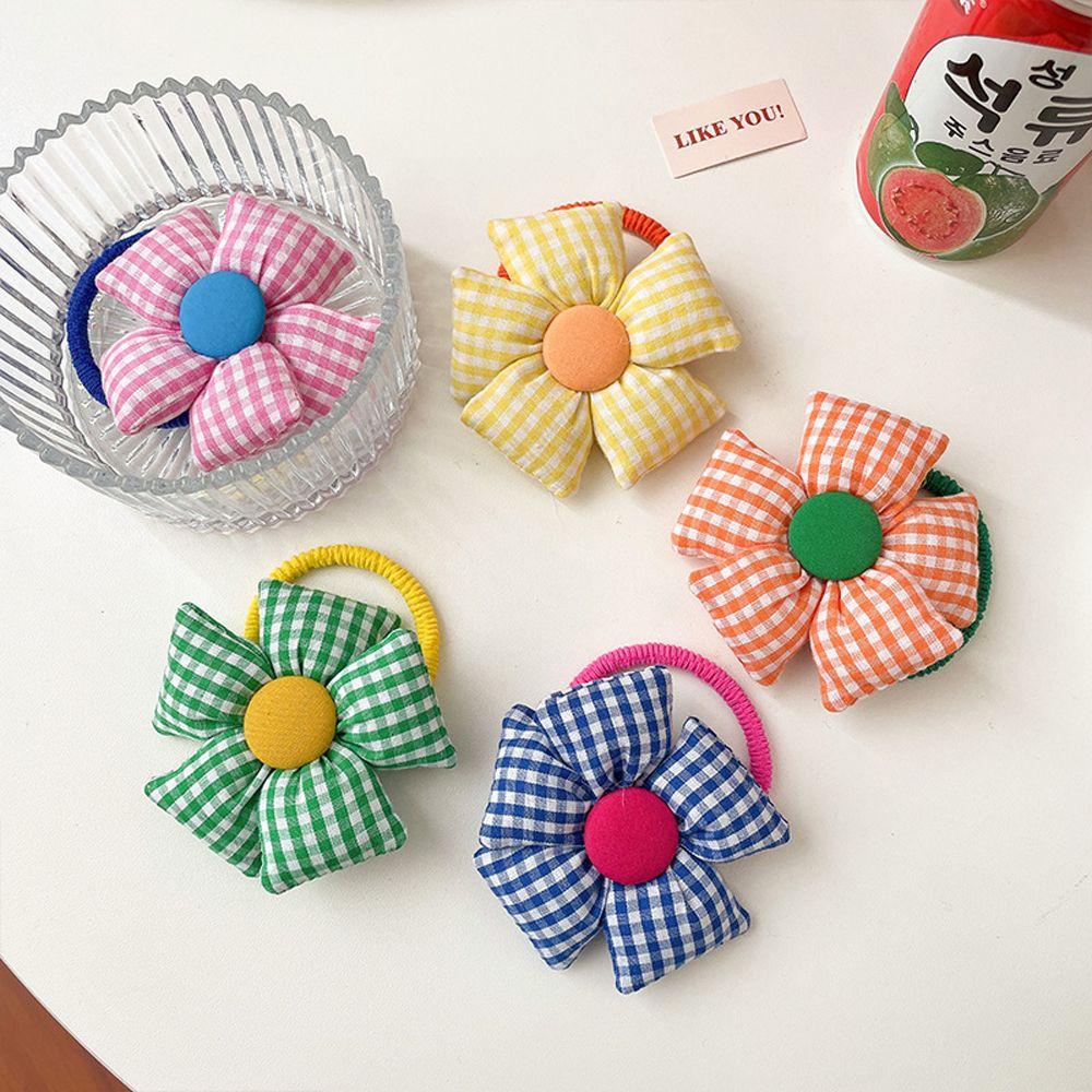 

Elastic Hair Band All-match Korean Style Hair Accessories Sunflower Hair Rope Women Rubber Band