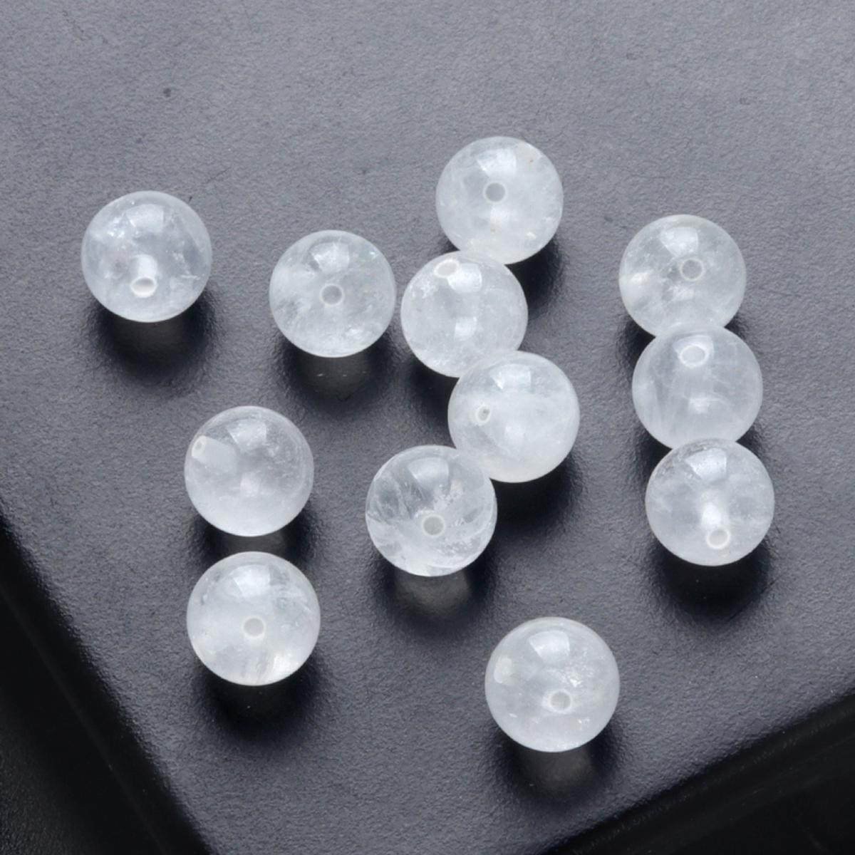 10 шт./упак. целебные хрустальные бусины с полуотверстиями — фото 18
