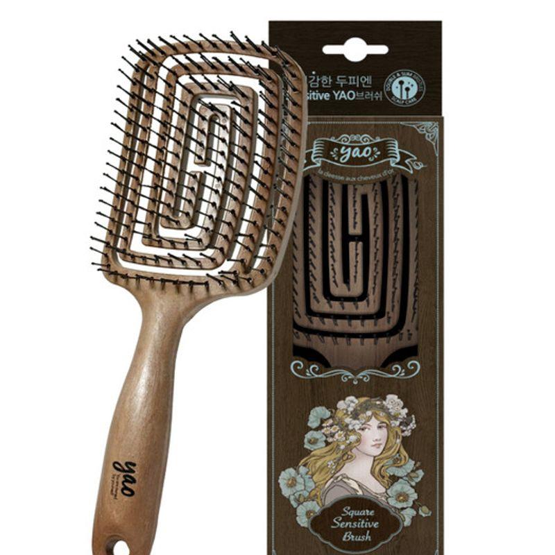 YAO Wood Square Sensitive Brush