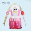 Project Sekai Otori Emu Cosplay Costume Women Girls Dress Outfits With Socks Headwear For Halloween Party Charistmas