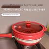 SanJiaoLong 32cm Titanium Non-Stick Micro-Pressure Steamer Wok