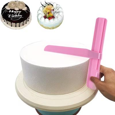 Plastic Dough Scraper Set Multifunctional Kitchen Scraper Baking Tool for Dough Cake Cream and Food Preparation