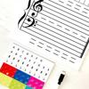 Whiteboard für Musiknoten Magnetisches Notenlese-Board Musik-Lehrtafel Für Klavierlehrer