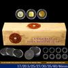 Coin Holder Coin Display Stand Home Display Crescent-shaped Opening Customizable Size High-definition Translucent Material