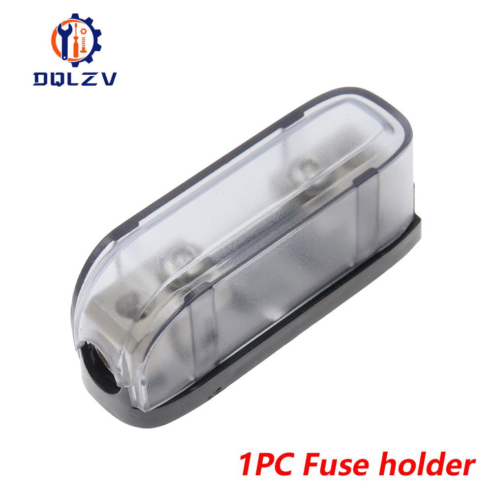 Car Audio Fuse Power Fuse Holder 30-150A Stereo Audio Single Way AGU Fuse Holder Power Distribution Block Fusebox Car Fuse