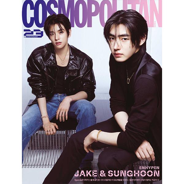

2023.сен COSMOPOLITAN KOREA ENHYPEN ДЖЕЙК САНХУН ОБЛОЖКА