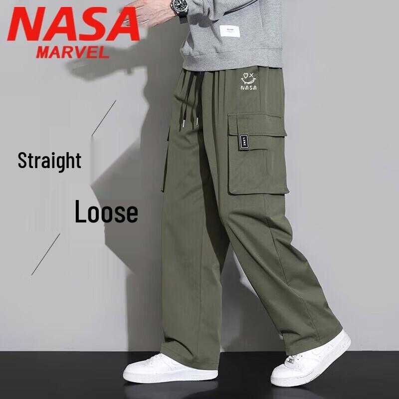 

NASA MARVEL Men s Straight-Leg Cargo Trousers 2XL