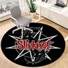 1pc Slipknot Band LogoChair Carpet for Office, Non-slip, Soft and Durable Office Rug for Interior Decoration, Perfect for Office Yy250925186