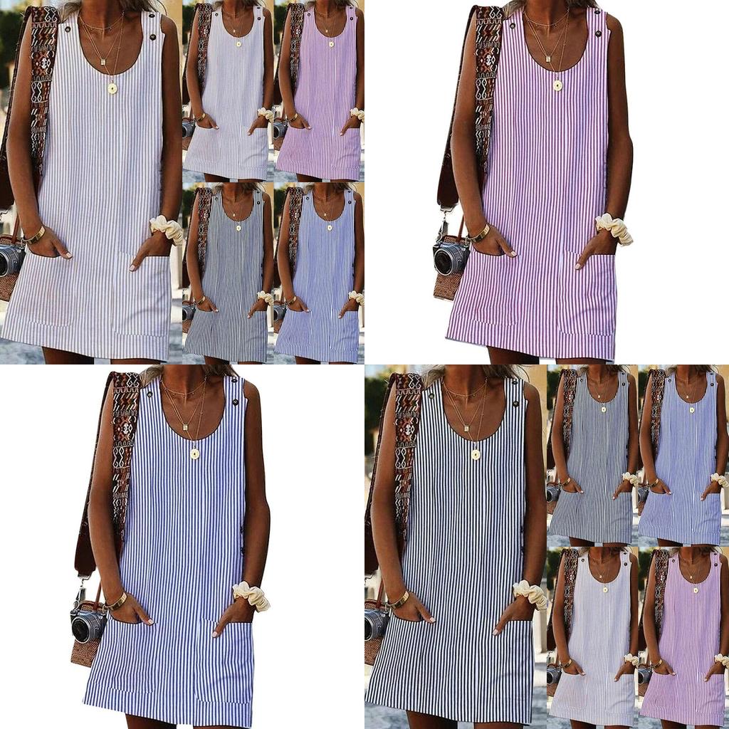 Elegant Plus Size Women Summer Short Sleeve Long T-shirt Casual Mini Dress