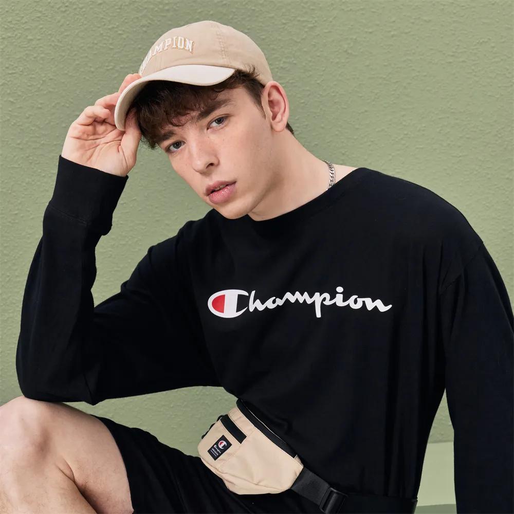 Champion Script Full Chest Logo Crewneck Sweatshirt (Unisex) T-Shirts UM XLT02