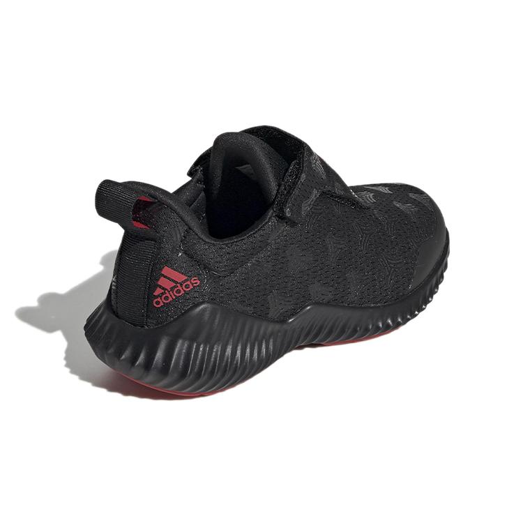 Adidas Fortarun Tango Ac K Comfortable Breathable Low top Kids Lifestyle Shoes Black Red Kids' EG0002