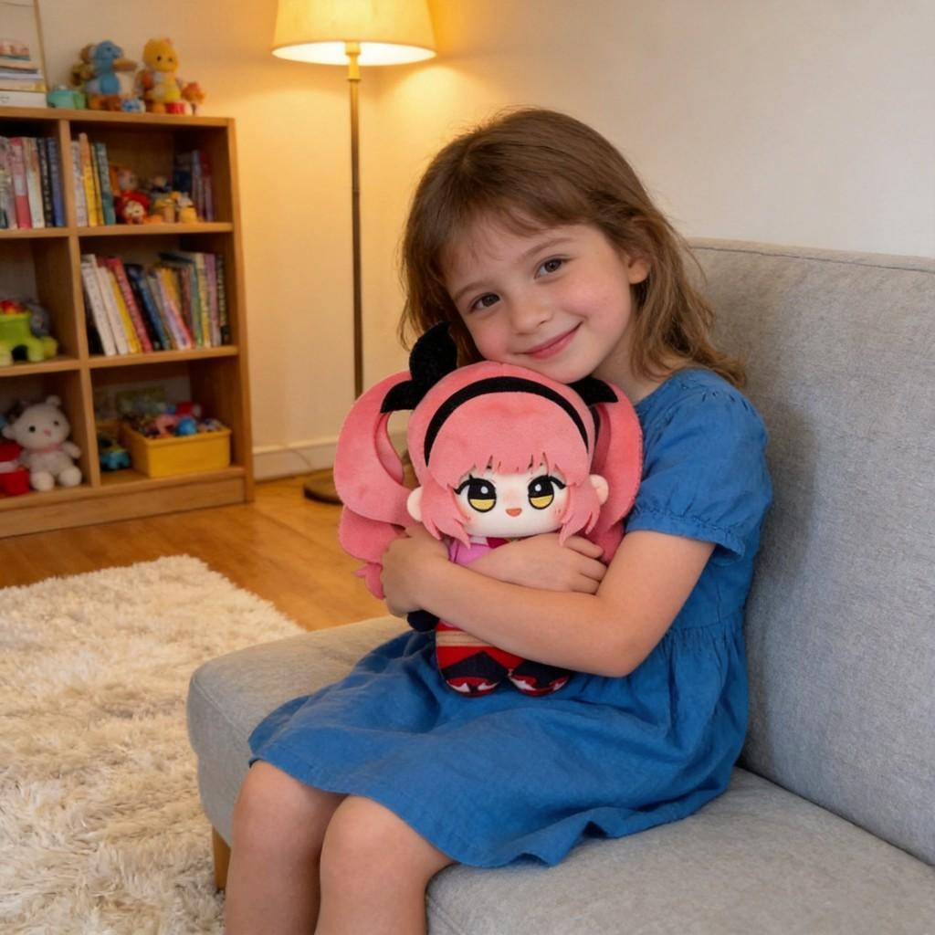 Honor Of Kings Cotton Plush Doll With Printed Design For Kids And Collectors