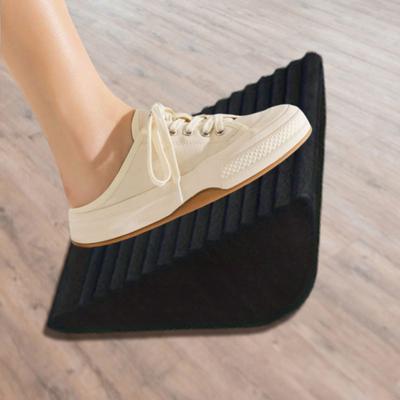 2Pcs Deep Crouch Wedge Block Calf Stretcher Slant Board Professional Non-Slip Fitness Weightlifting Deadlifting Heel Elevated Deep Crouch Ramp