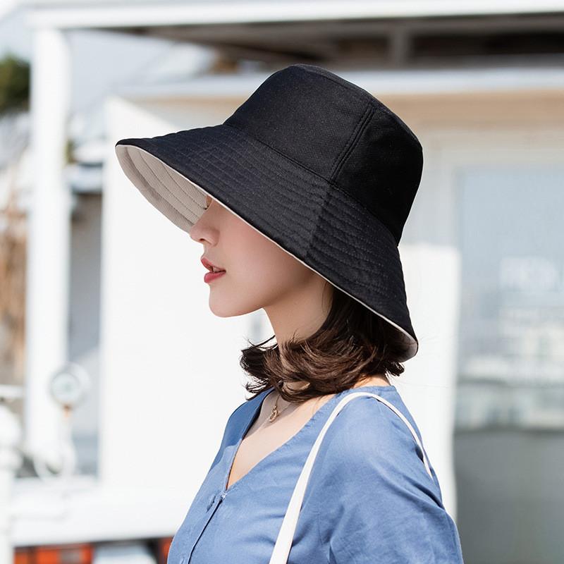 Sonnenschutz Fischerhut Für Damen Mit Breiter Krempe Sommer UV-Sonnenschutzhut Für Outdoor-Aktivitäten