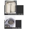 Plastic Visible Cup Extractor Wall Mounted Water Dispenser Disposable Paper Cup Holder  Kitchen