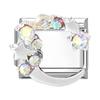 Shiny Colorful Crystal Butterfly Bow Knot Heart Italian Charm Links Fit 9mm Stainless Steel Bracelet Women Y2K DIY Making Gift