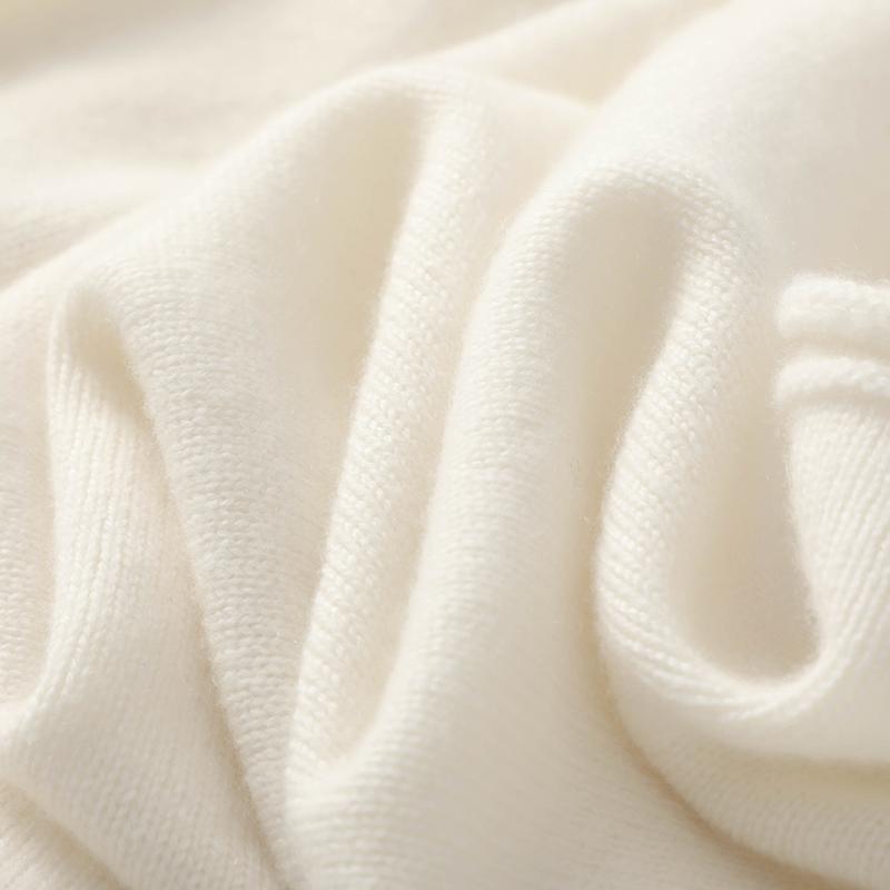 Women's Cashmere Sweater Qinghe Cashmere 100% Cashmere Women's Autumn and Winter Cashmere Sweater Soft and Warm