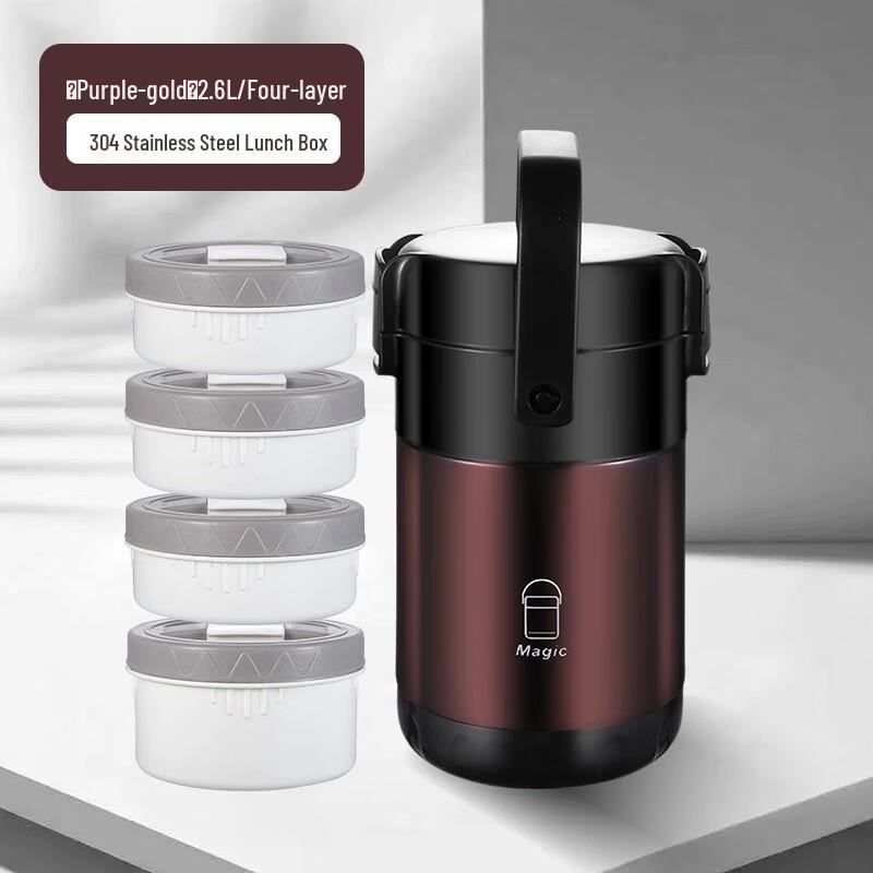 Zhishi 304 Stainless Steel Vacuum Insulated Food Jar