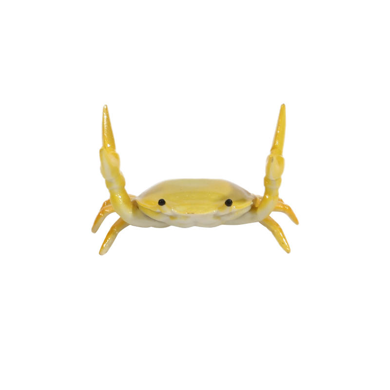 Creative Cute Crab Pen Holder Weightlifting Crabs Pen Holder Stand Bracket Storage Pen Rack Desktop Ornament School Office Home Store Accessories