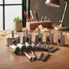 15pcs Diamond Drill Bits Glass Drill Bit Diamond Hole Saw Tile Drill Bits Kit for Ceramic Bottles Porcelain Marble Granite Stone