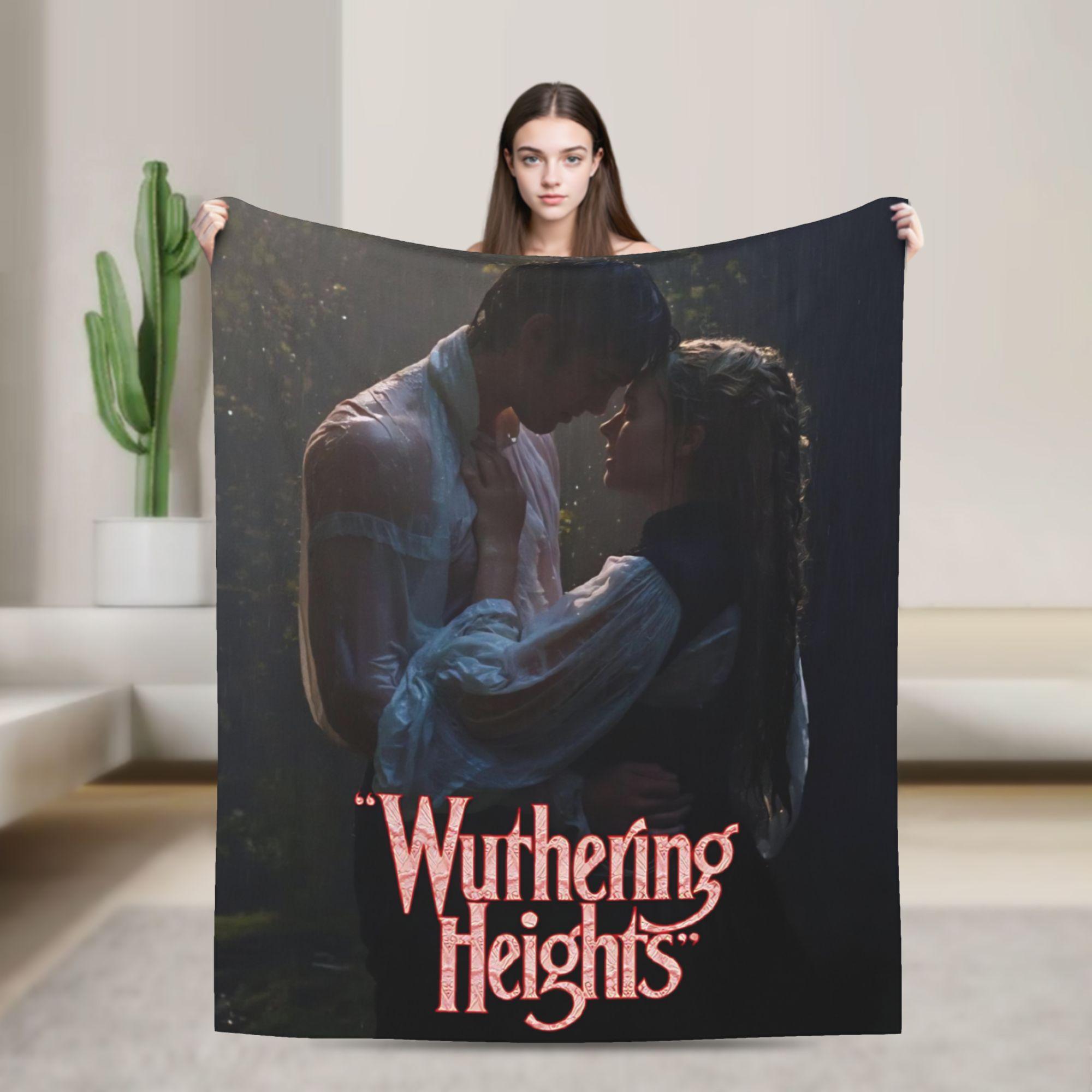 

Wuthering Heights 2026 Movie Accessories Fashion Blanket Super Soft Cozy Throw Fashion Blankets for Bed es Multi-size Bedding Throws 100x150cm