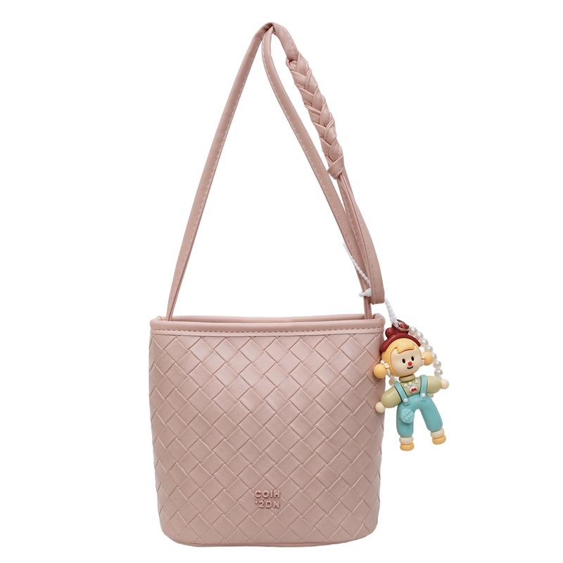 

Универсальная женская сумка-мессенджер через плечо в новом модном стиле no pendant розовый