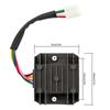 1Pcs 4 Wires Regulator Rectifier 4 Pins 12V Full Wave Regulator Aluminium Motorcycle Scooter Accessory