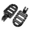 1 Pair of Front Foot Pegs Aluminum Anti Slip Motorcycle Front Footrest Pedal Set for Motorbike