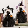 Realistic Halloween Butterfly Witch Doll Cute Halloween Witch Pendant  Atmosphere Props