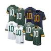 Customizable NFL-Style Football Jersey Men Women Embroidered Number 10 Breathable Synthetic Blend All-Season Sportswear