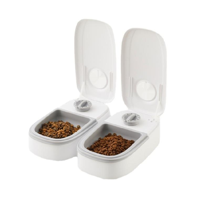 Electronic Pet Feeder Portion Control 48 Hour Timer, Dry/Wet Food Dispenser