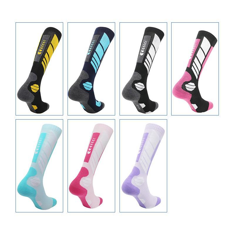 Sıcak Diz Altı Kayak ve Snowboard Çorapları, Outdoor Sporlar ve Dağcılık İçin Kaymaz