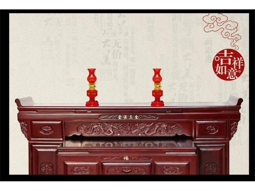 Neue Einzug-Doppelglück Steckerleuchten - Hochzeits- & Einweihungs-Petroleumlampen-Stil.