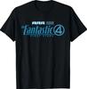 Mar.vel Studios The Fantastic Four First Steps Movie Logo Tee Shirt