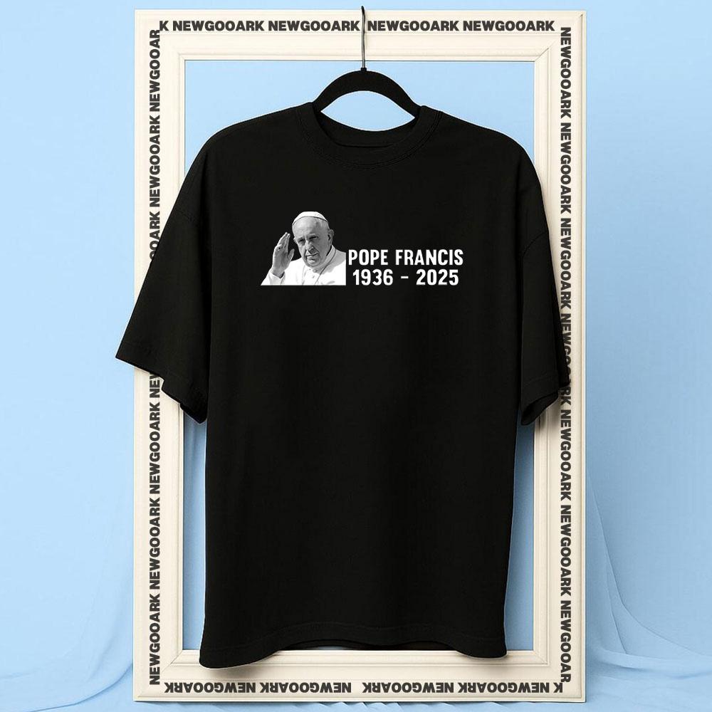 RIP Pope Francis In Loving Memory Christians tshirt Women Unisex Casual cotton printed t shirts Adult Oneck summer outdoors tee S