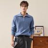 Men's Half-Zip Thick Wool Sweater