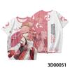 T-shirt 3D Mizuki Print Anime t shirt For Men Women Harajuku T shirt Kids Top