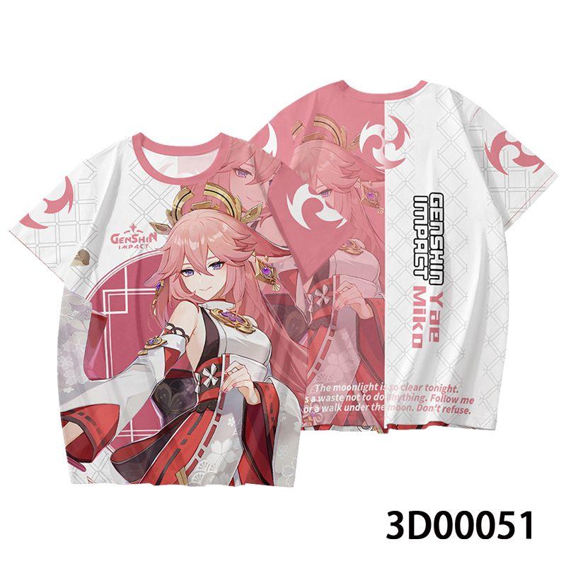 T-shirt 3D Mizuki Print Anime t shirt For Men Women Harajuku T shirt Kids Top